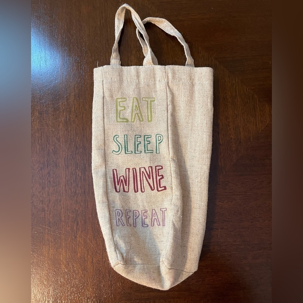 Reusable Wine Bag | Eat Sleep Wine Repeat